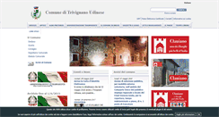 Desktop Screenshot of comune.trivignano-udinese.ud.it